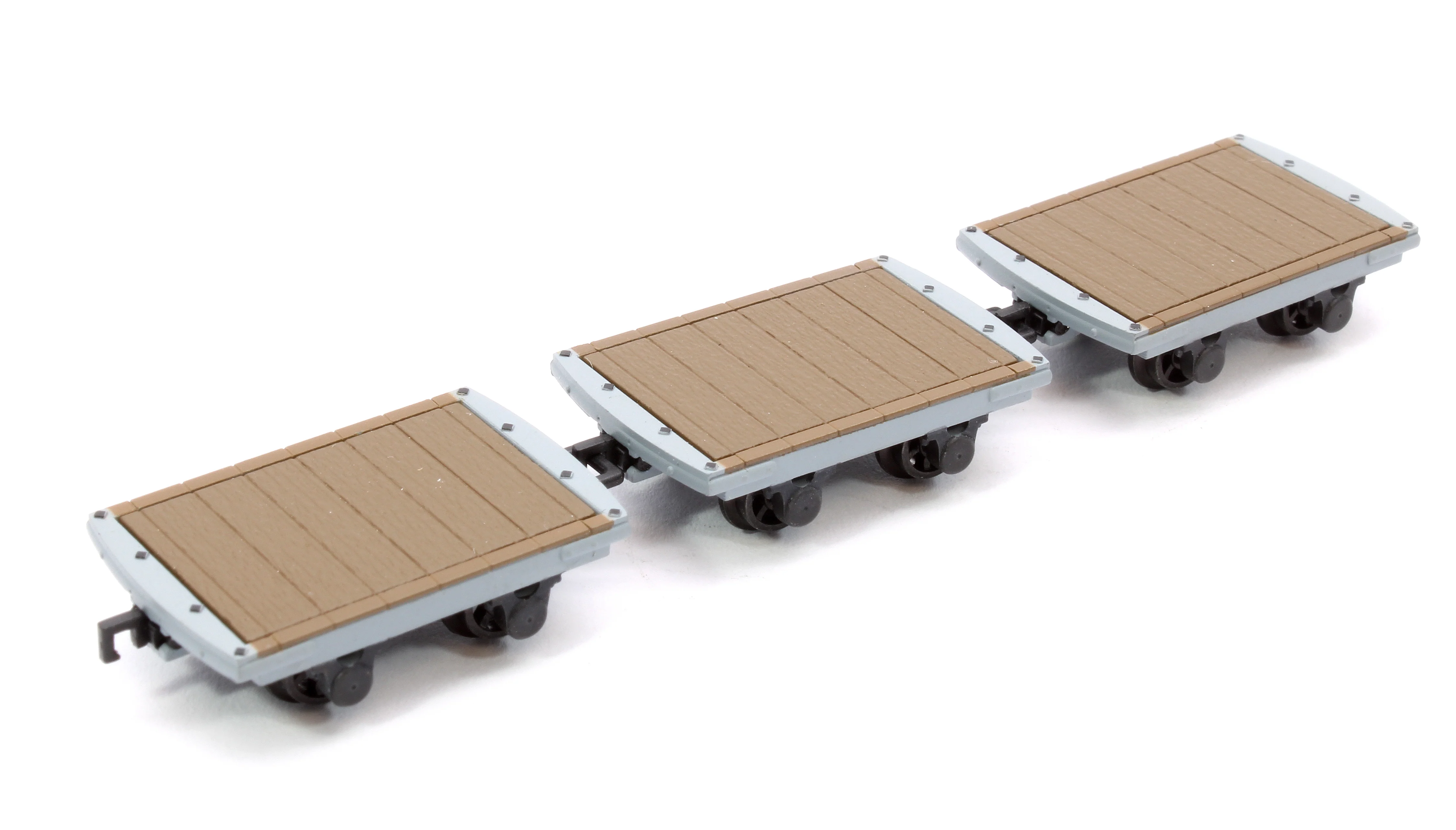 Dinorwic Slate Wagons without sides 3-Pack Grey - Image 3