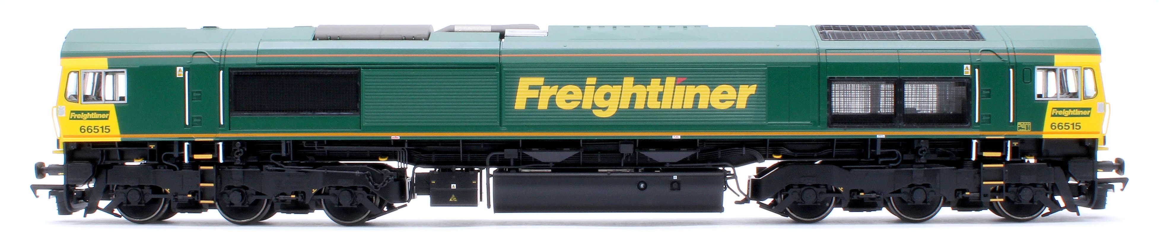 Class 66/5 66515 Freightliner Green Diesel Locomotive - Image 2