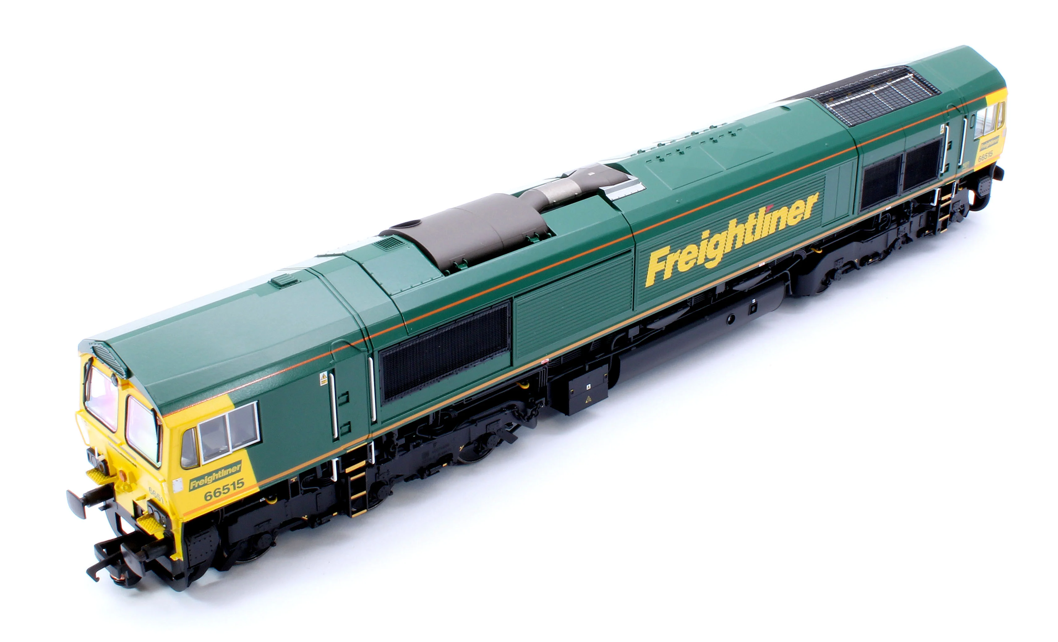 Class 66/5 66515 Freightliner Green Diesel Locomotive - DCC Sound - Image 11