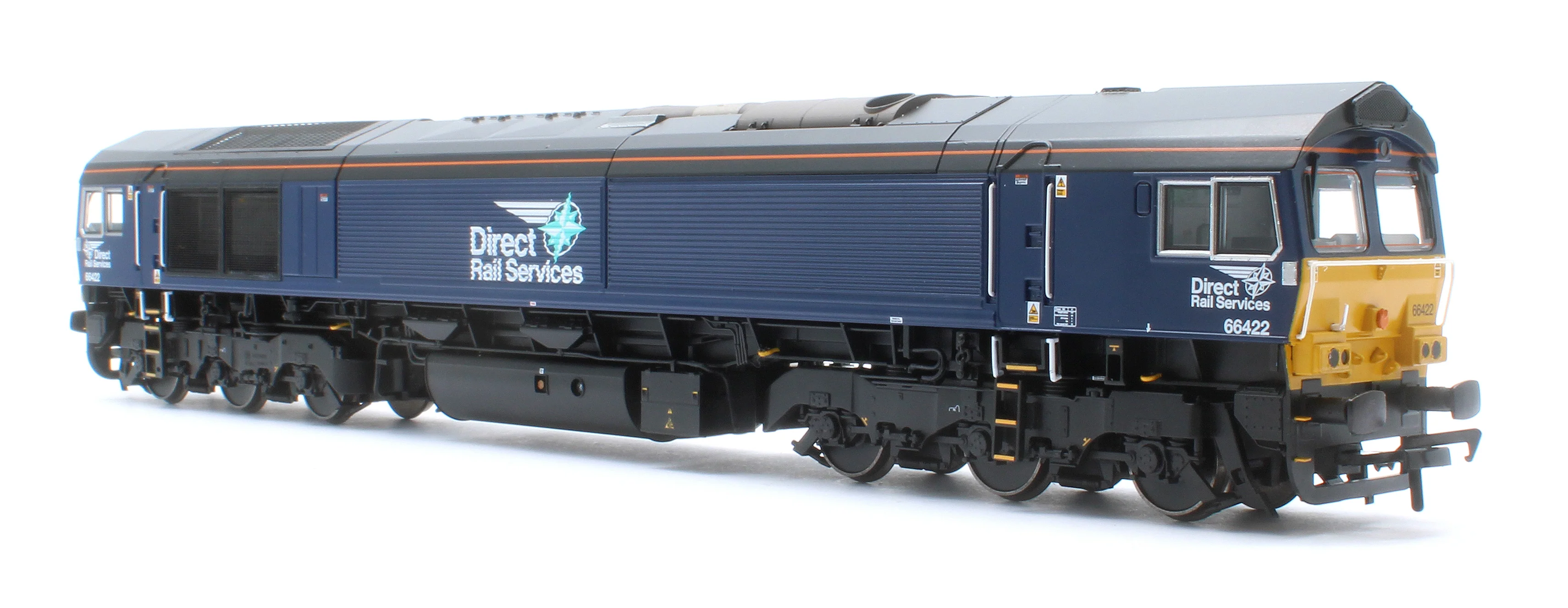 Class 66/4 66422 'Max Joule 1958-1999' DRS Compass (Small Logo) Diesel Locomotive - DCC Sound - Image 2