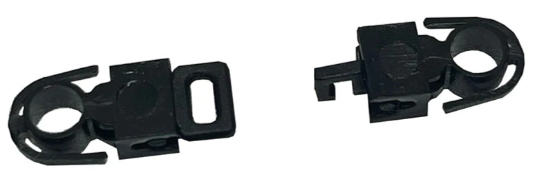 Narrow Gauge (NG7) Wagon Hook & Loop Couplings and pockets (x5 pairs)