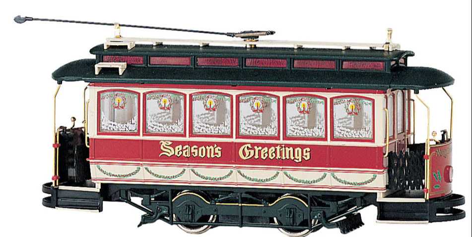 25127 Closed Street Car - Season's Greetings