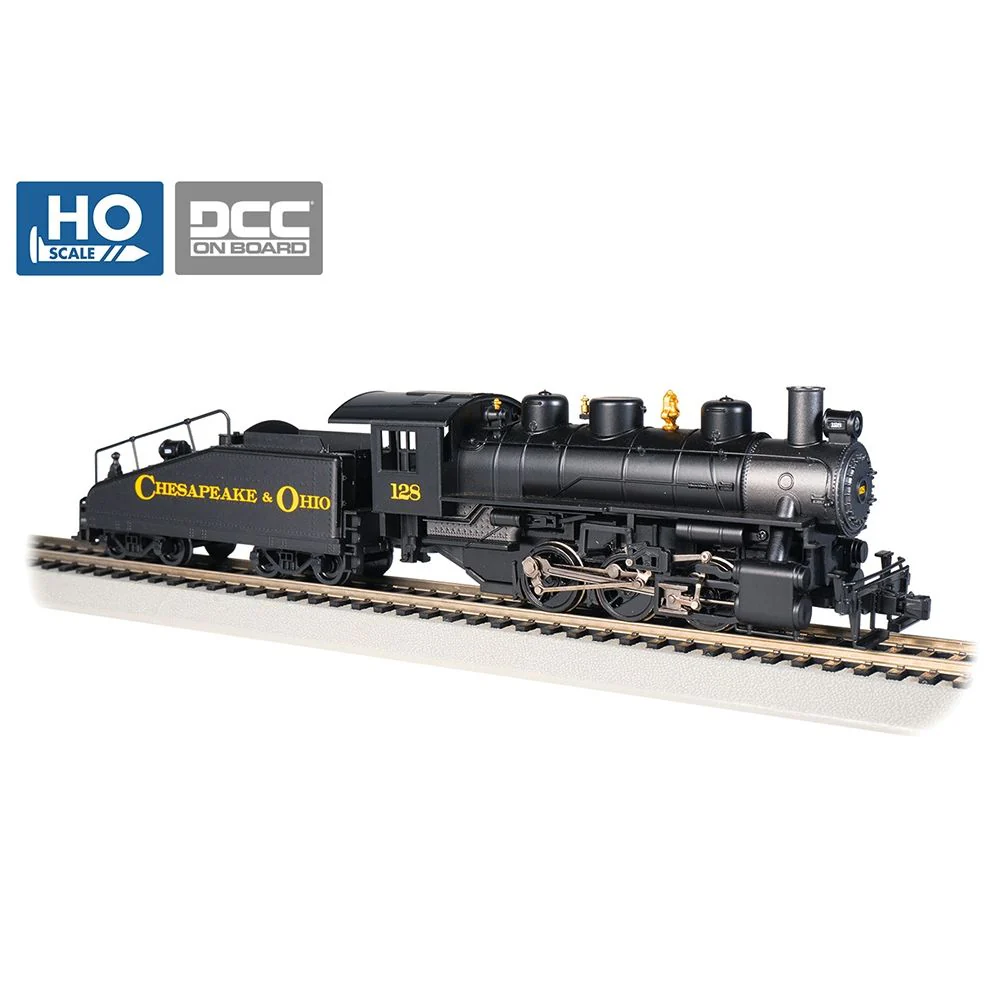 USRA 0-6-0 & Slope Tender - Chesapeake & Ohio #128 Steam Locomotive - DCC Fitted