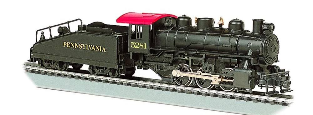 USRA 0-6-0 & Slope Tender - Pennsylvania Railroad #5281 Steam Locomotive - DCC Fitted