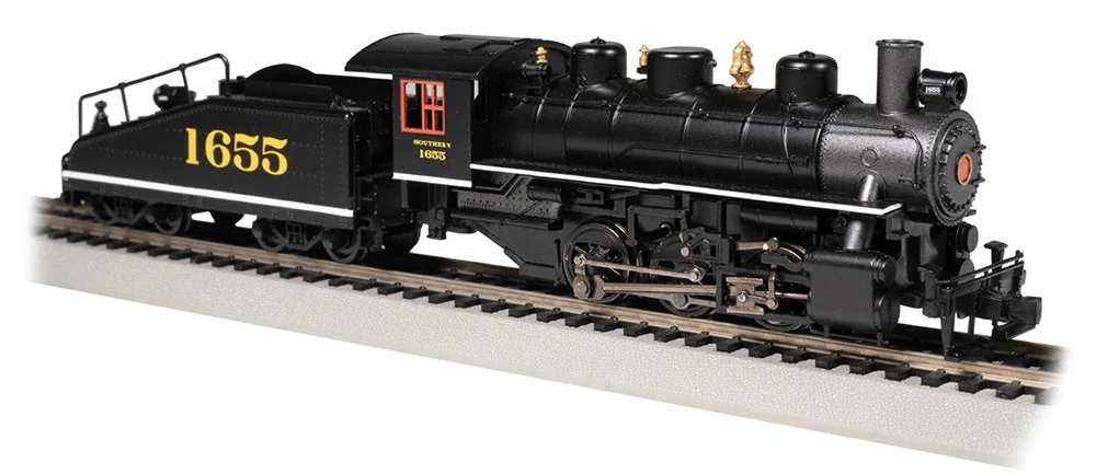 USRA 0-6-0 & Slope Tender - Southern #1655 Steam Locomotive - DCC Fitted