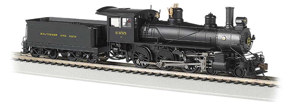 Baldwin 4-6-0 - Baltimore & Ohio #1355 Steam Locomotive