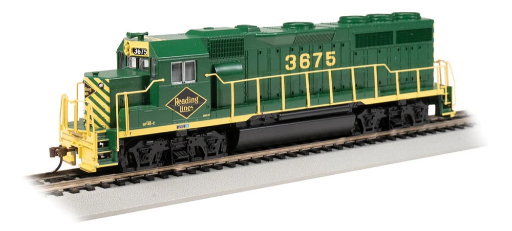 EMD GP40 - Reading #3675 Diesel Locomotive - DCC Sound