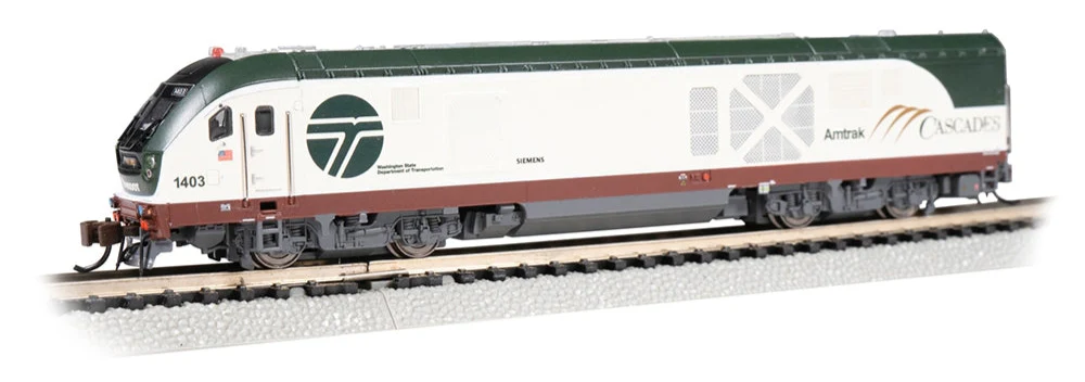 SC-44 Charger - Amtrak Cascades (WSDOT) #1403 Diesel Locomotive - DCC Sound