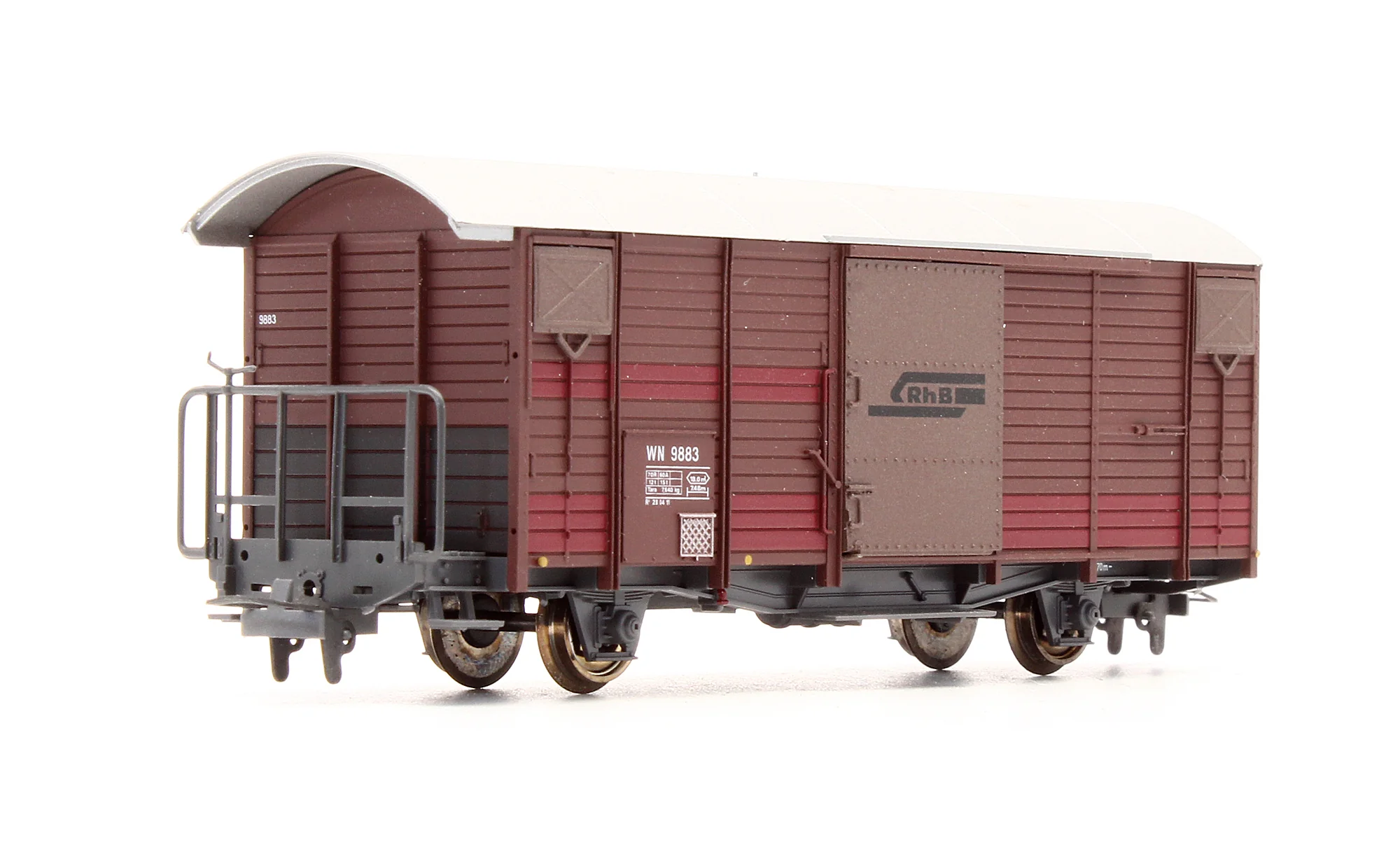 Pre-Owned 2250 153 RhB WN 9883  Freight Van - Image 2