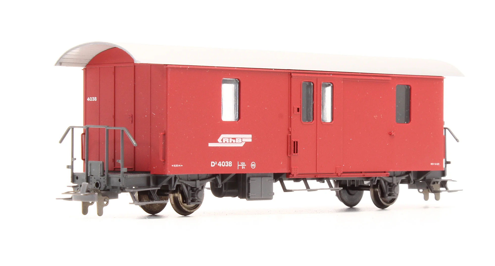 Pre-Owned 3265 128 RhB DZ 4038 Postal Coach - Image 2