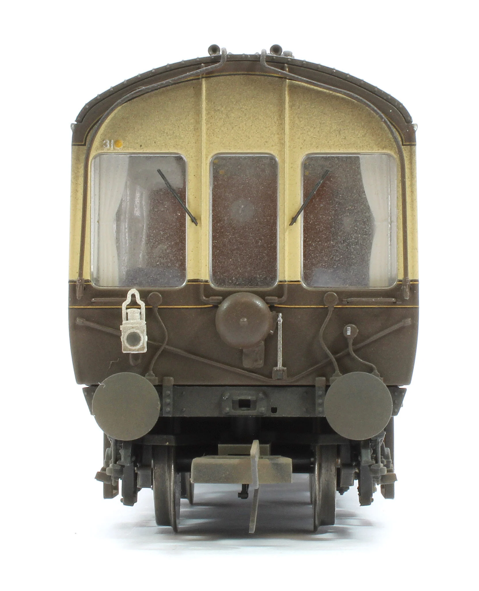 BL-201-006W Bespoke Weathered Black Label GWR Great Western Q13 Inspection Saloon, GWR Chocolate & Cream (Twin Cities) 80972 - Image 5