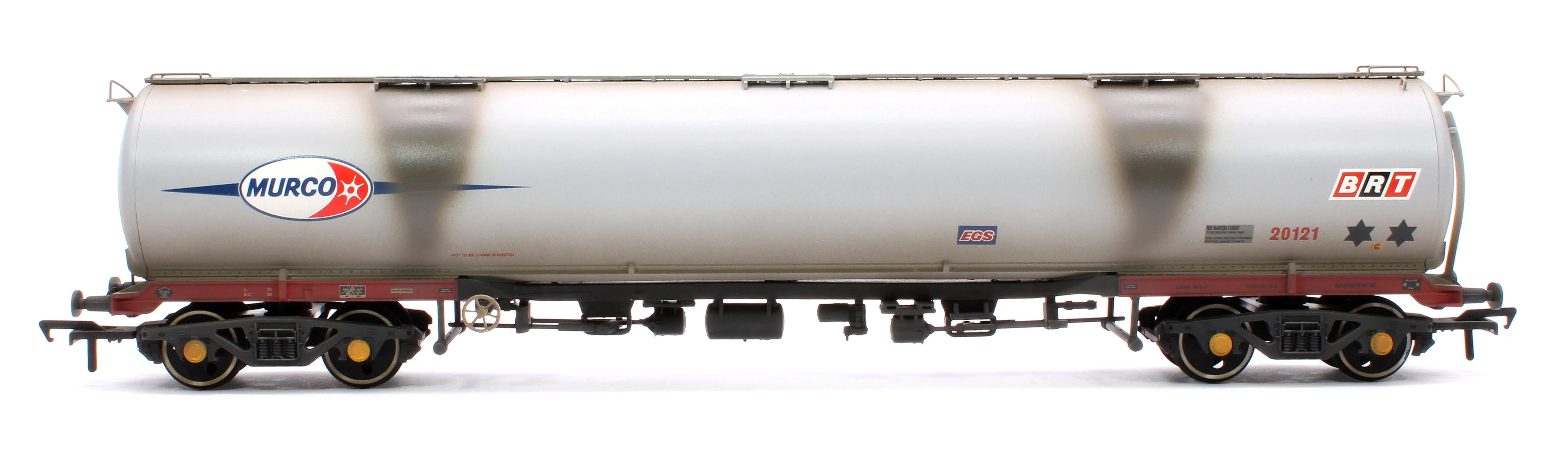 BR 102T TEA Bogie Tank Wagon 'Murco' Grey No. 20121 - Weathered - Image 2
