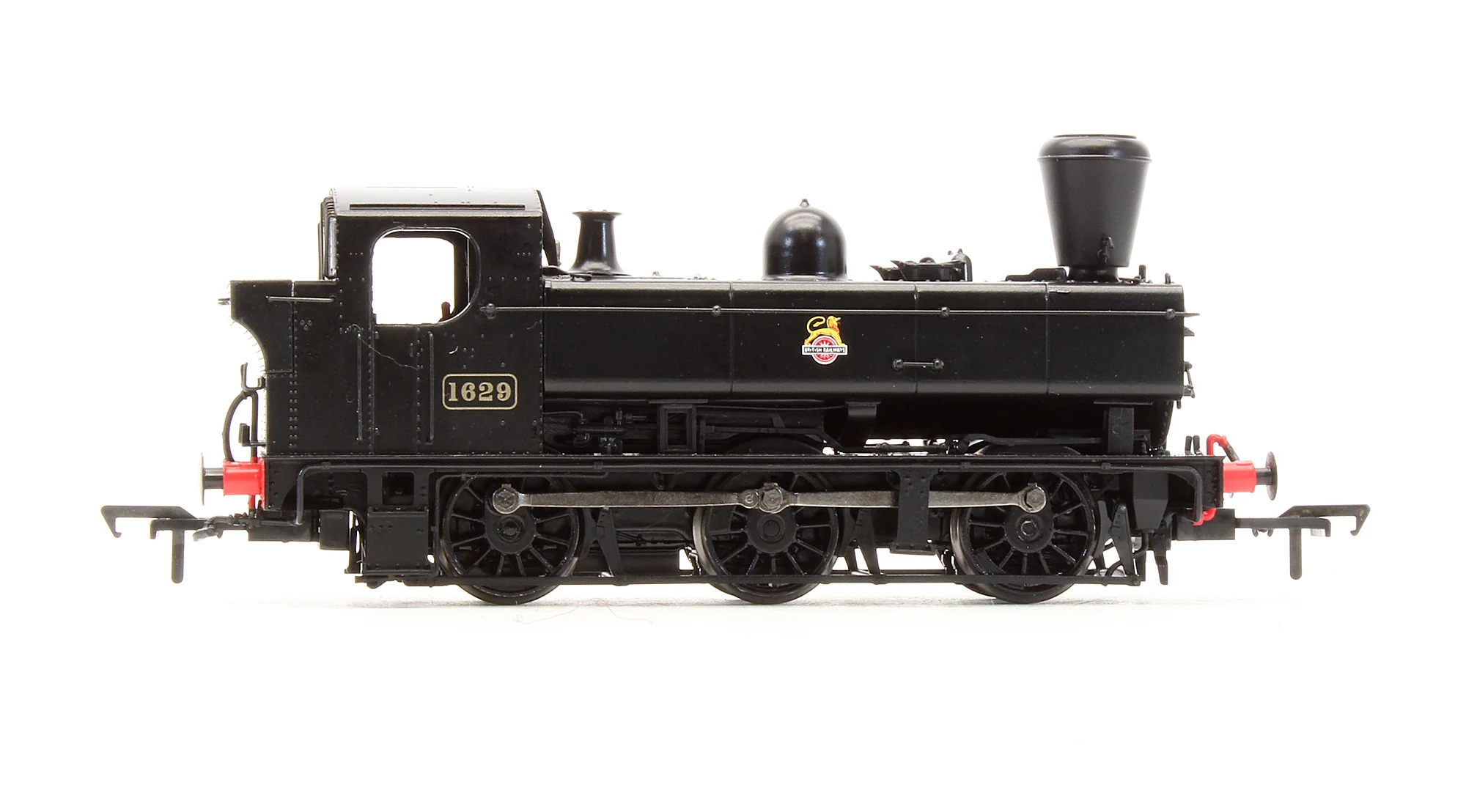 BR Black Early Emblem WR 16XX '1629' Busby Chimney Steam Locomotive - Image 3