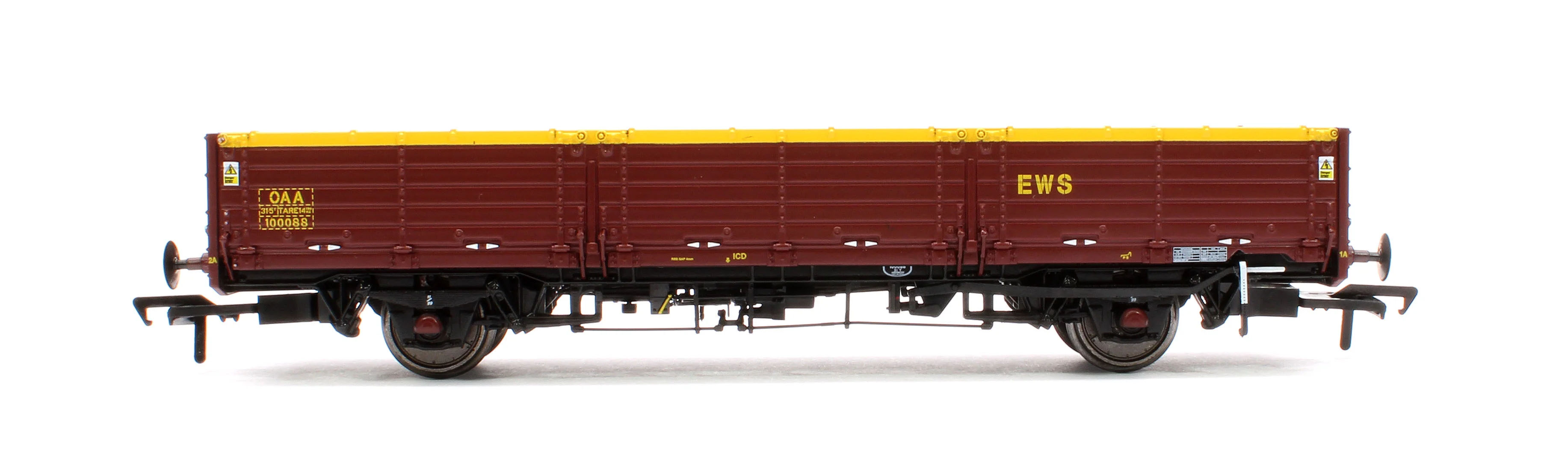 BR ‘Open AB’ OAA Wagon No. 100088, EWS maroon - Image 2