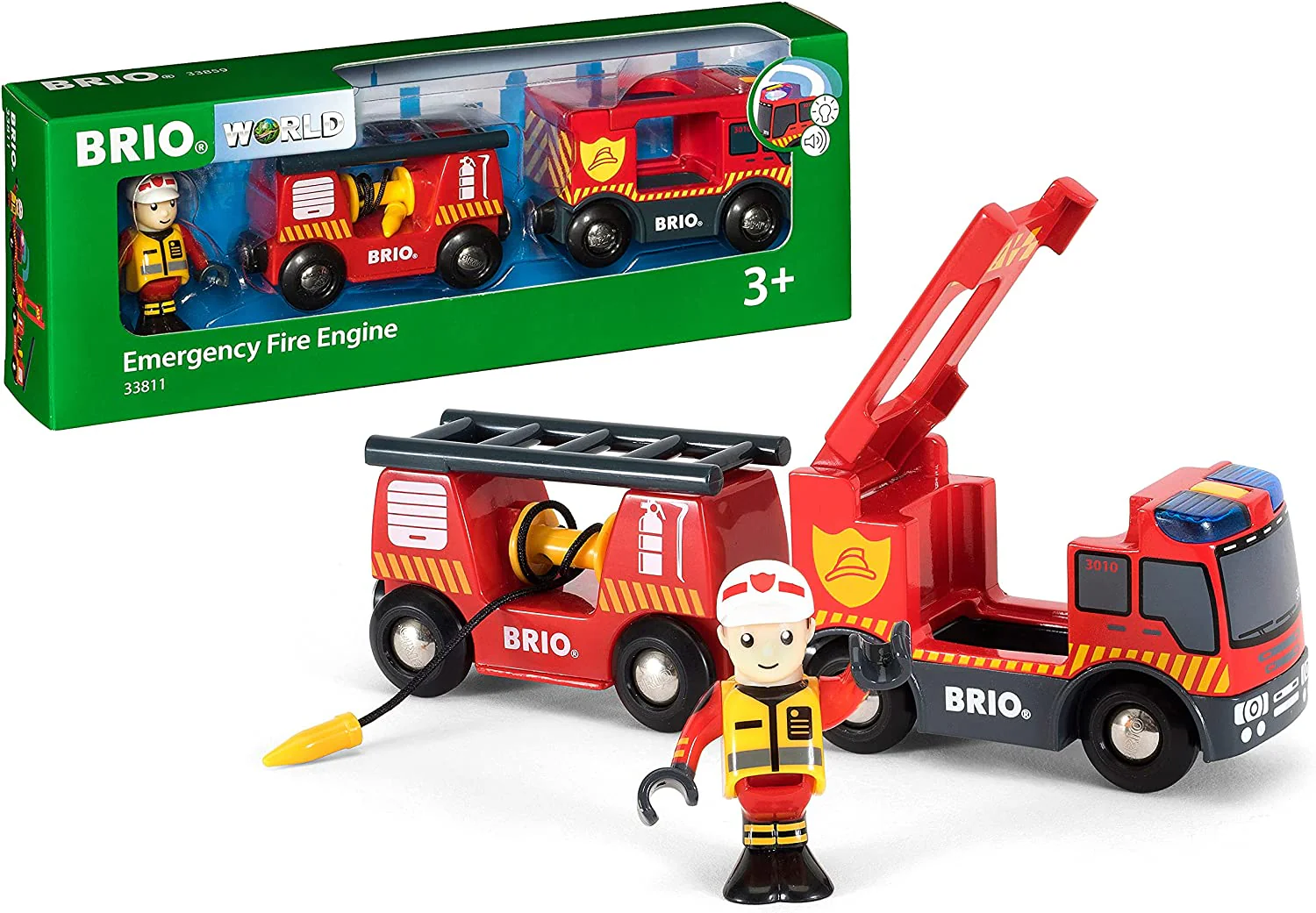 33811 BRIO WORLD - Emergency Fire Engine