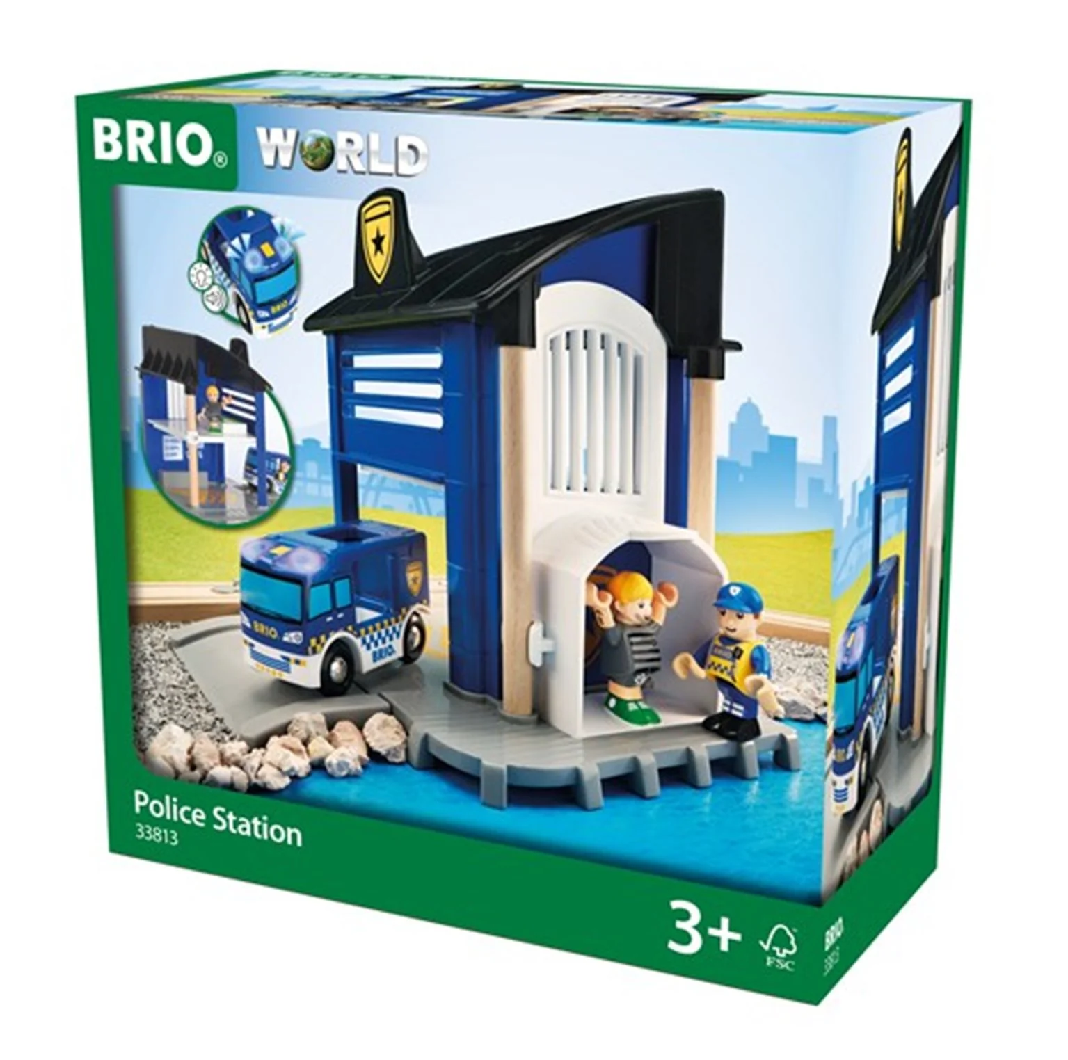 33813 BRIO WORLD - Police Station - Image 2