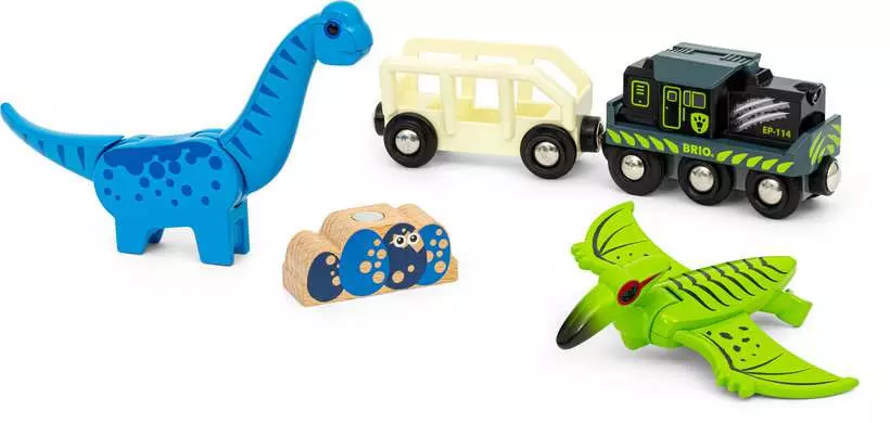 BRIO World Dinosaur Battery Train - Image 3