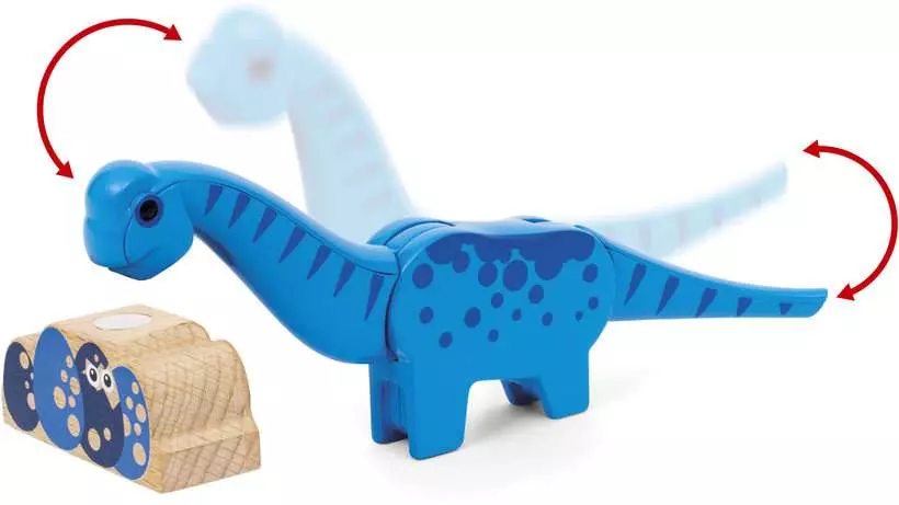 BRIO World Dinosaur Battery Train - Image 4