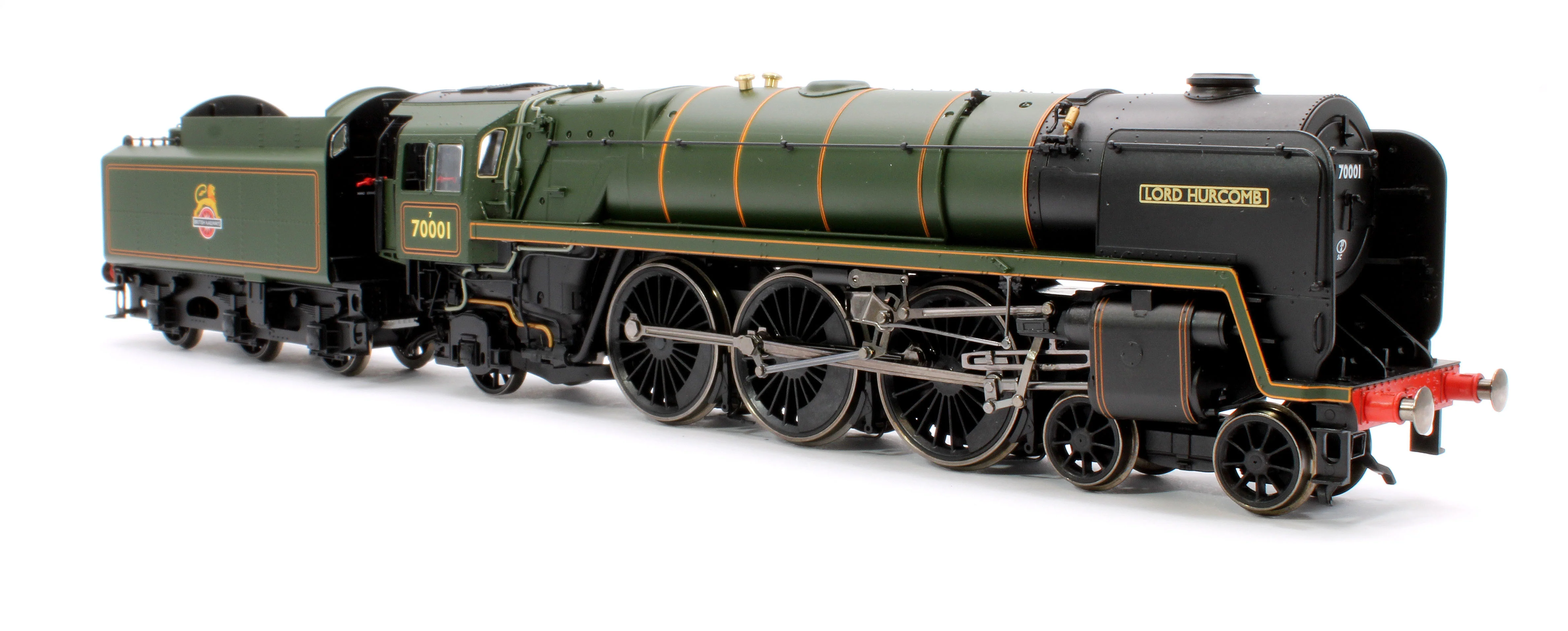 R30362 Britannia Class BR Green (Early) 'Lord Hurcomb' 70001 4-6-2 Steam Locomotive - Image 4