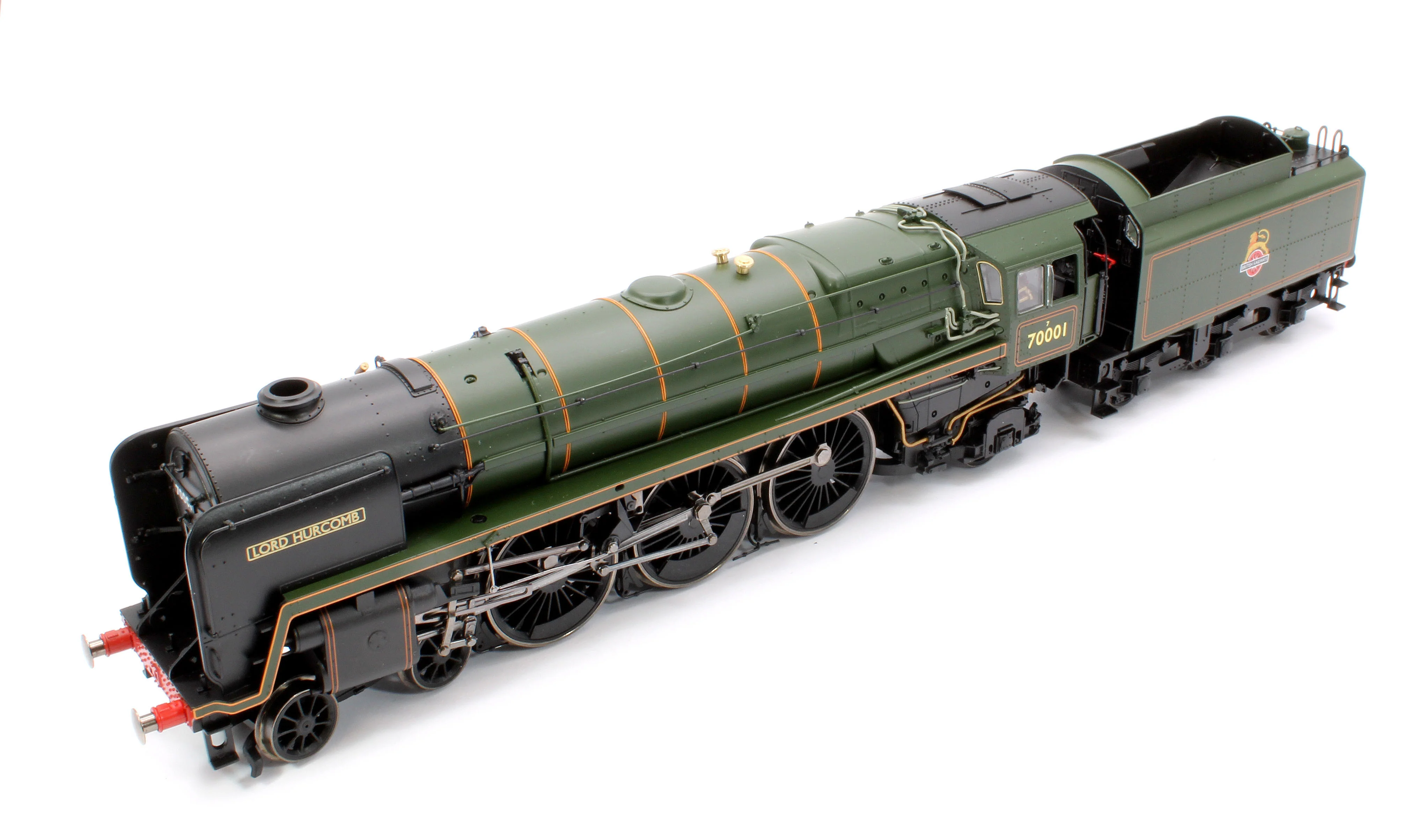 R30362 Britannia Class BR Green (Early) 'Lord Hurcomb' 70001 4-6-2 Steam Locomotive - Image 9