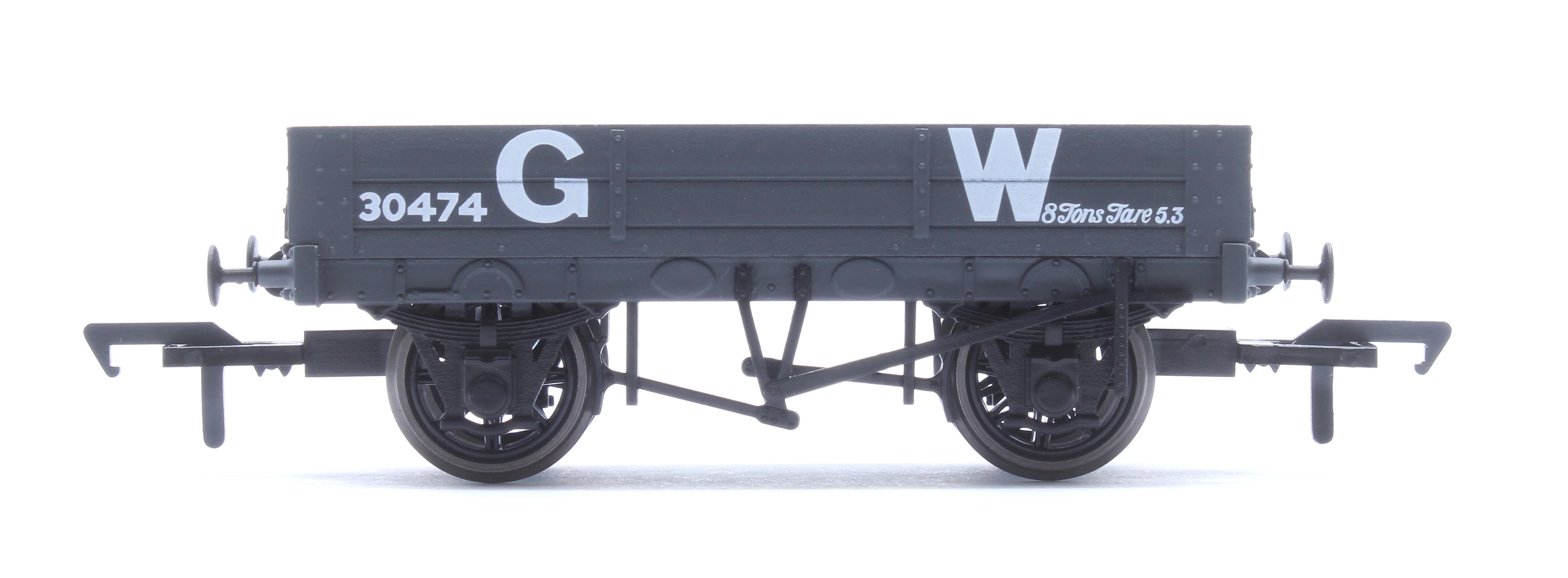Cambrian Railways 2 Plank Fixed Side Open Wagon GWR Grey No. 30474 - Image 2