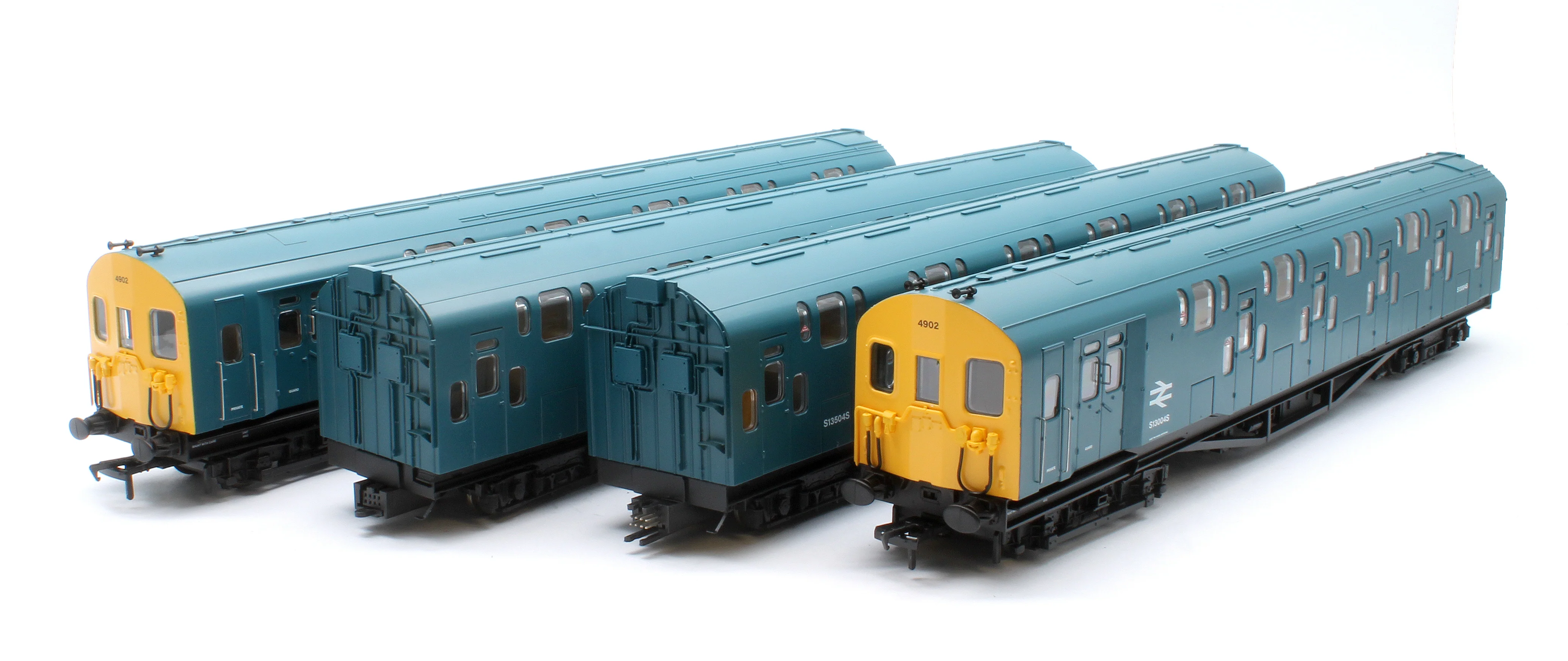 Bulleid Class 4DD Double Decker 4 Car EMU 4002/4902 BR Blue with Full Yellow Ends - Sound Fitted - Image 11
