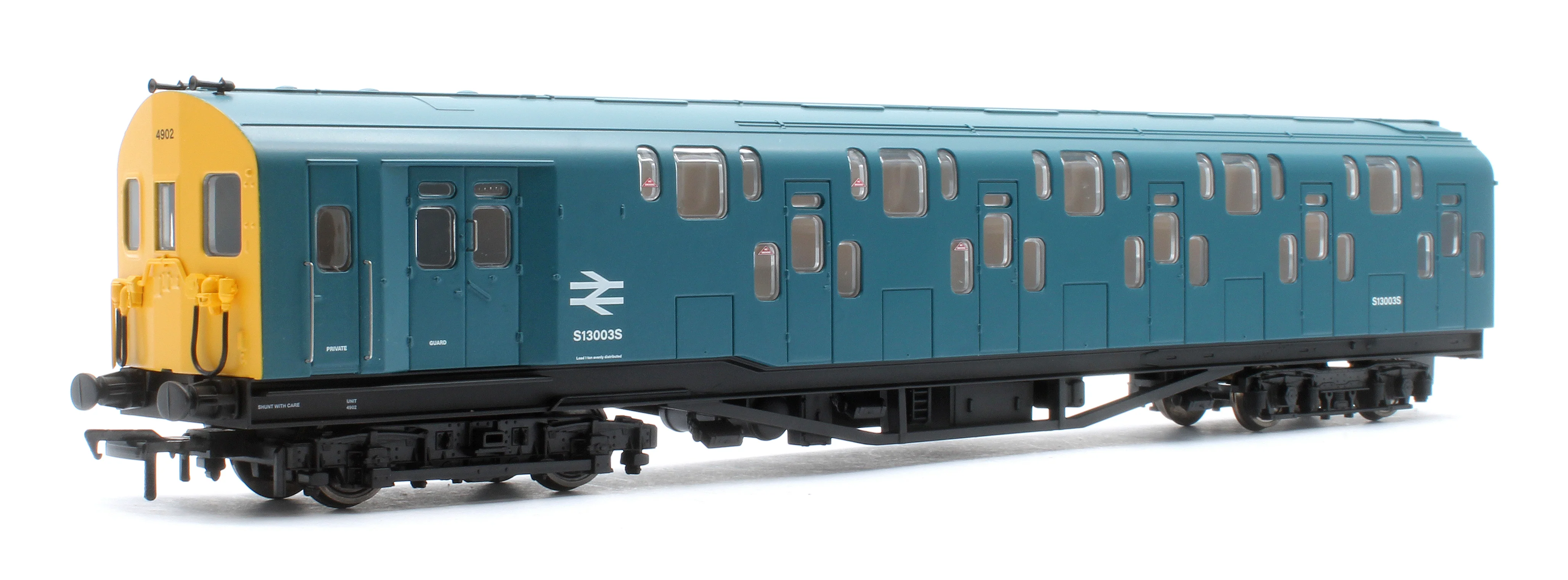Bulleid Class 4DD Double Decker 4 Car EMU 4002/4902 BR Blue with Full Yellow Ends - Sound Fitted - Image 3