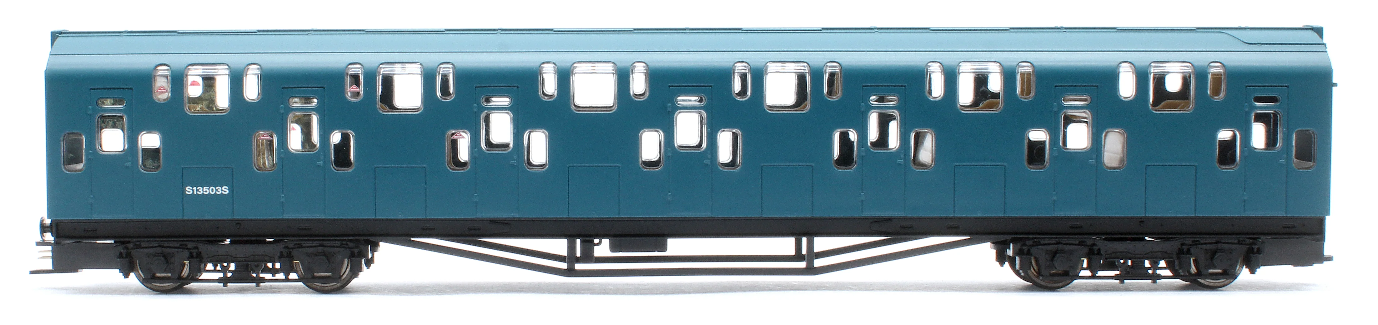 Bulleid Class 4DD Double Decker 4 Car EMU 4002/4902 BR Blue with Full Yellow Ends - Sound Fitted - Image 6