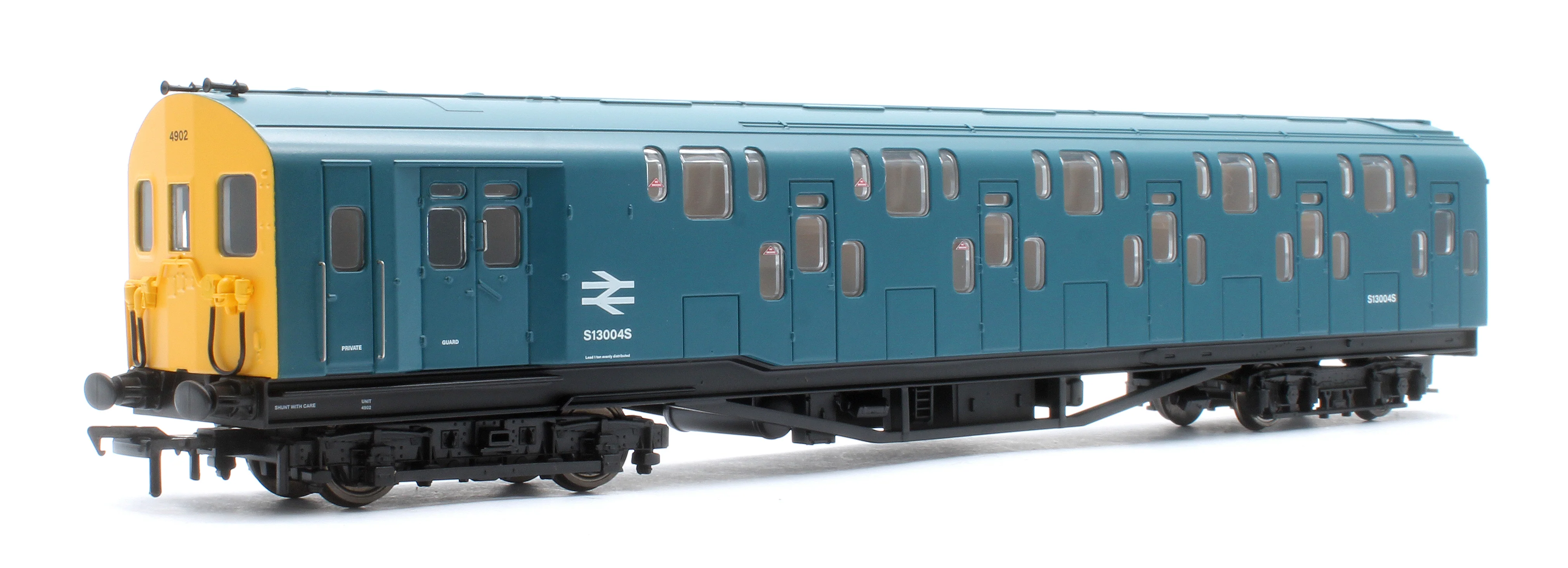 Bulleid Class 4DD Double Decker 4 Car EMU 4002/4902 BR Blue with Full Yellow Ends - Sound Fitted - Image 9