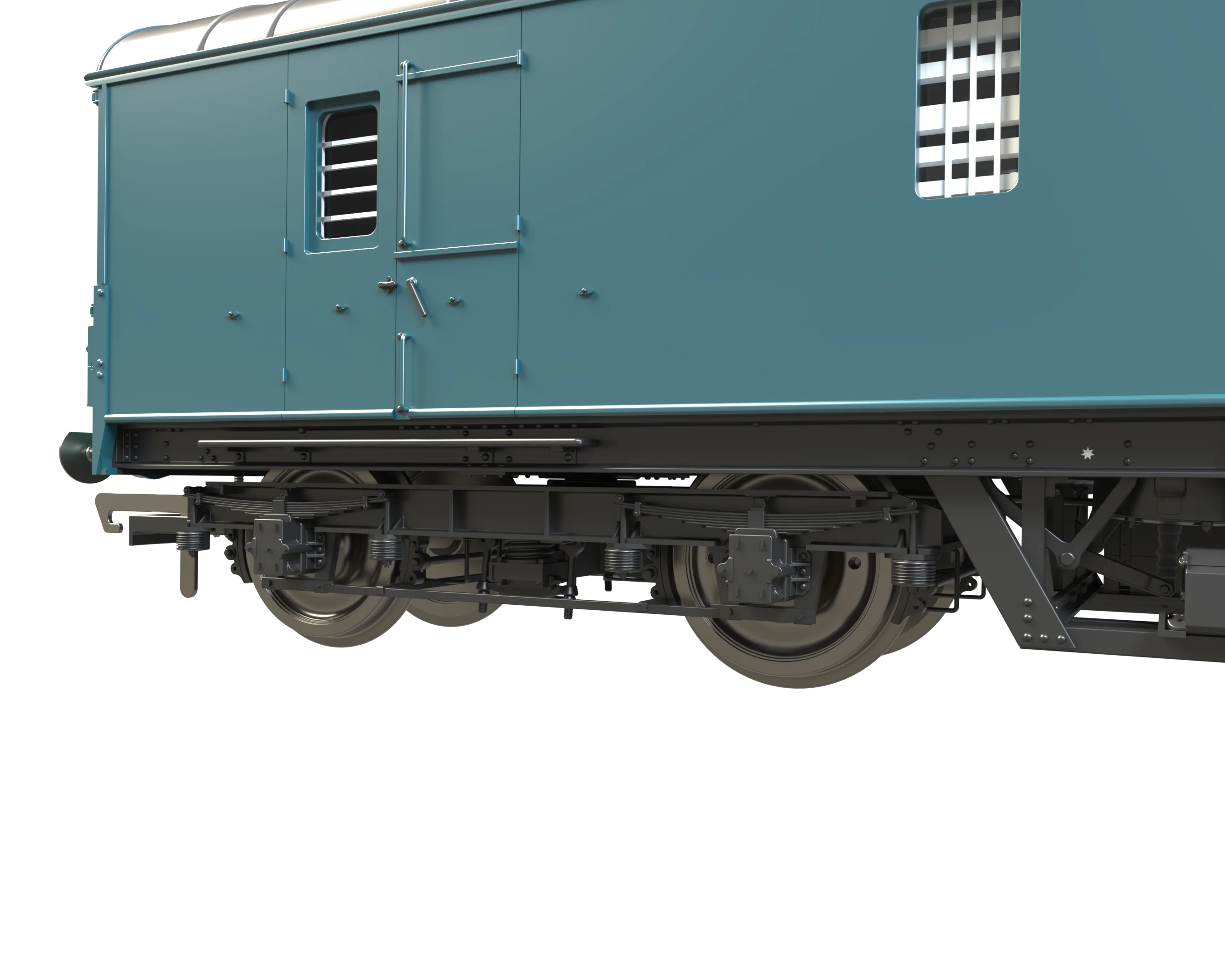 C2023 LMS 42ft GUV Parcels Van BR Blue 37911 - Image 2