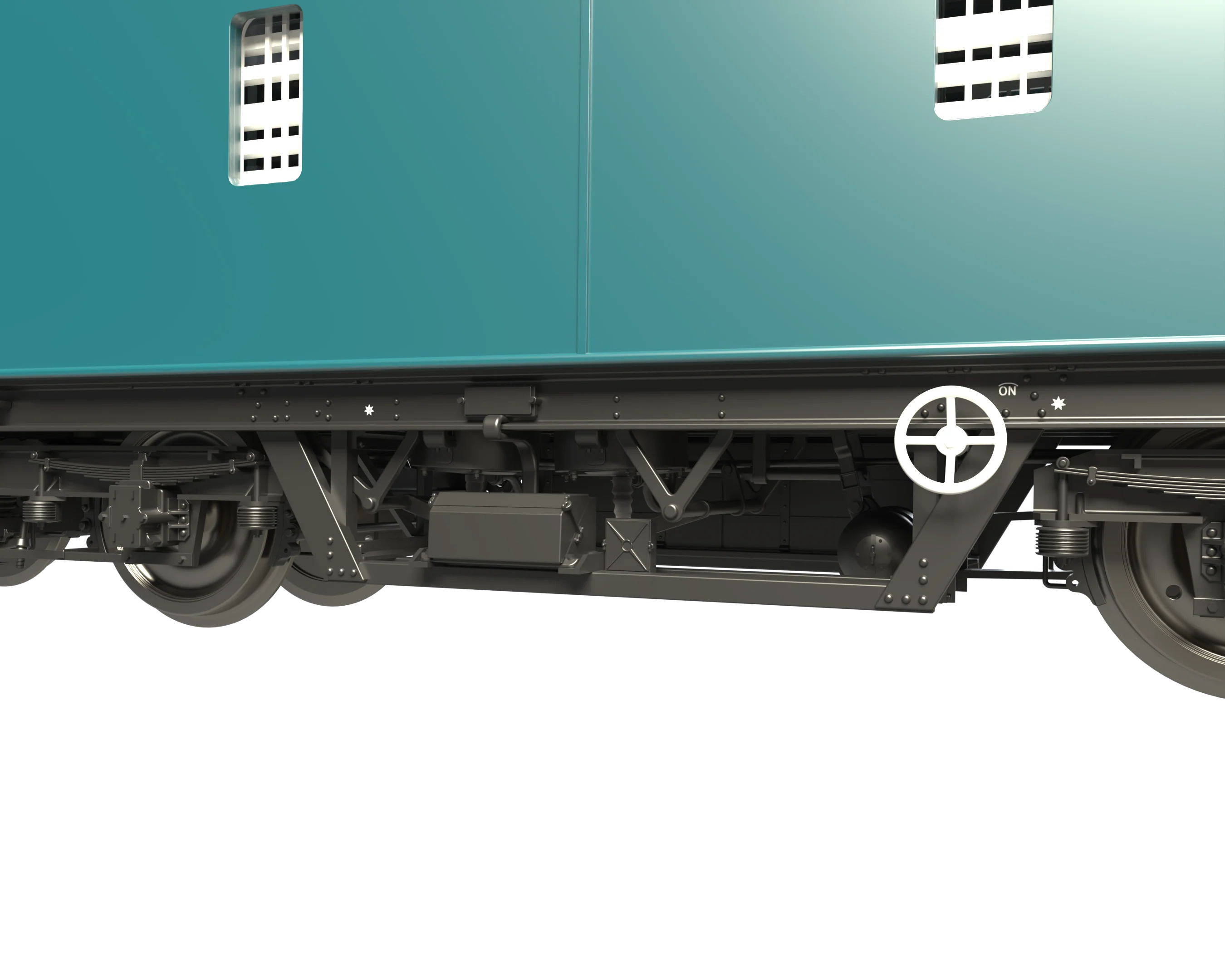 C2023 LMS 42ft GUV Parcels Van BR Blue 37911 - Image 3