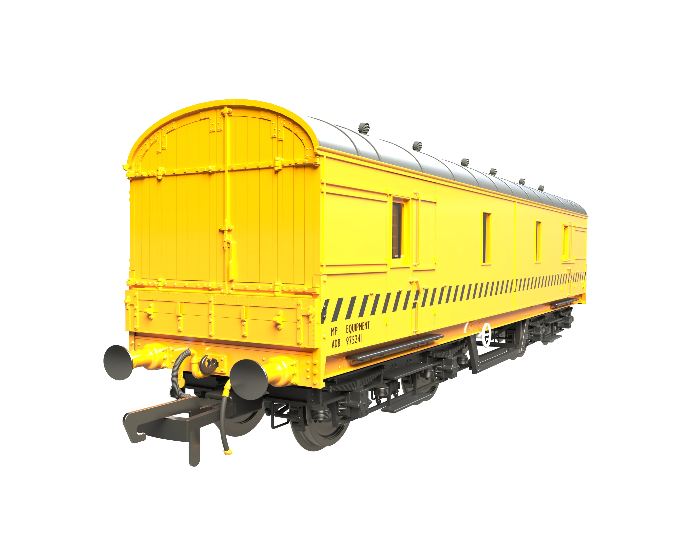 C2025 LMS 42ft GUV Parcels Van BR Departmental Yellow ADB975241 - Image 3