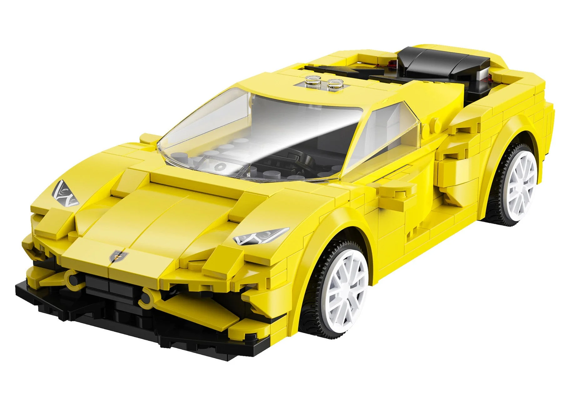 C51074W Yellow Evo Sports Car - 289 pcs - Image 2