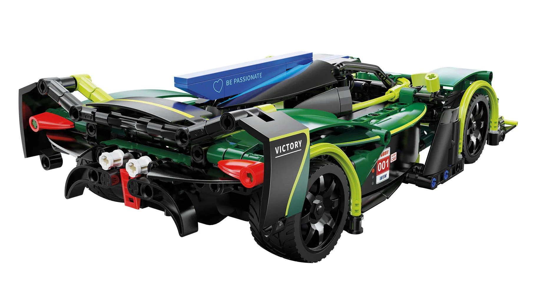 C51308W Emerald Deity Sports Car - 388 pcs - Image 2