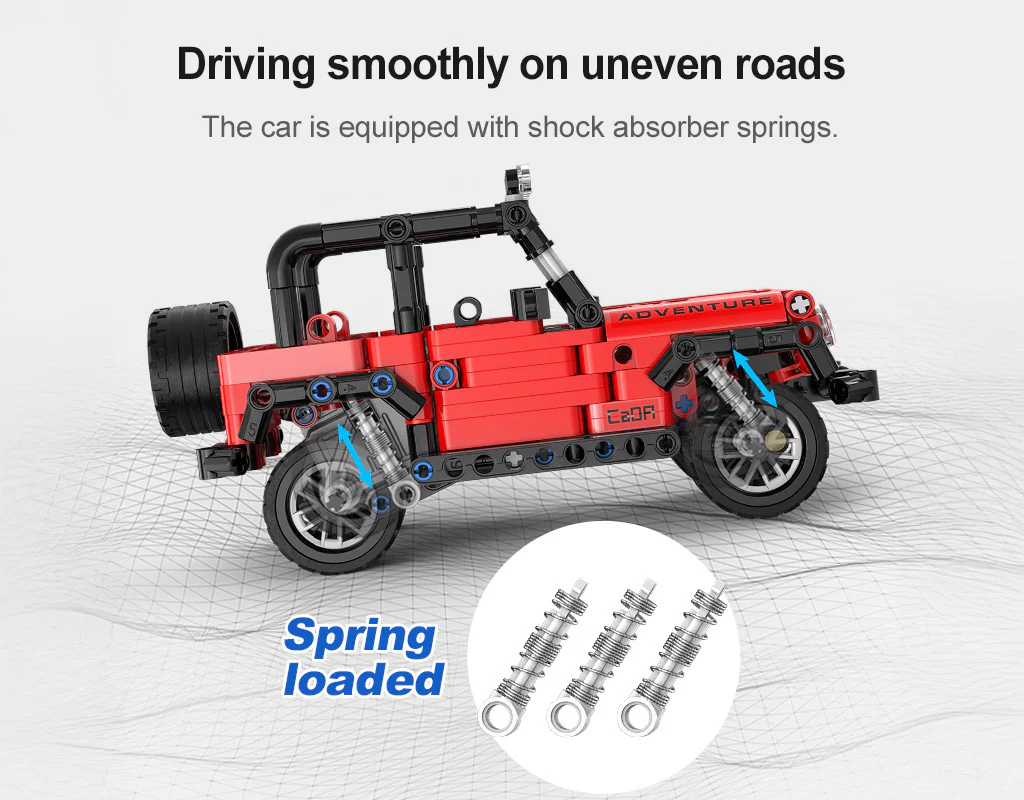 C52027W Adventure Off-Roader - 317 pcs - Image 4