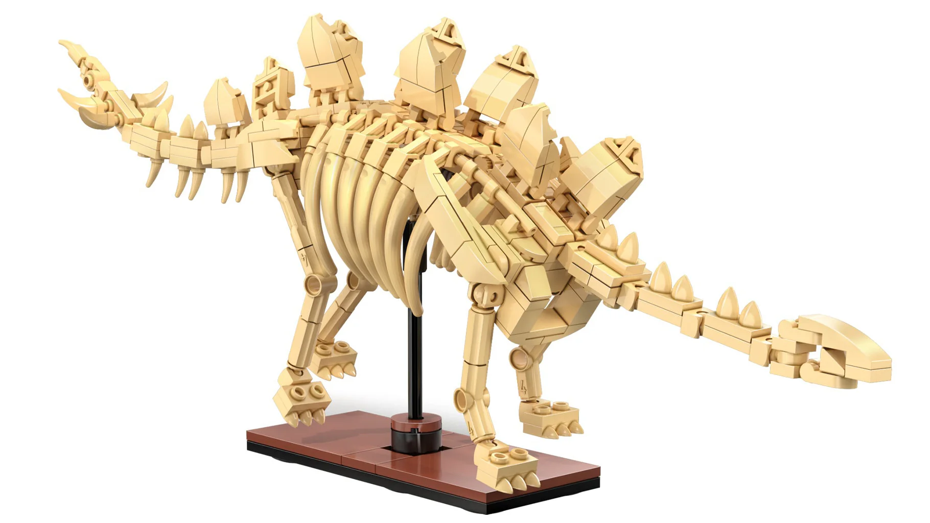 C59012W Dinosaur Fossils: Stegosaurus - 297 pcs - Image 4