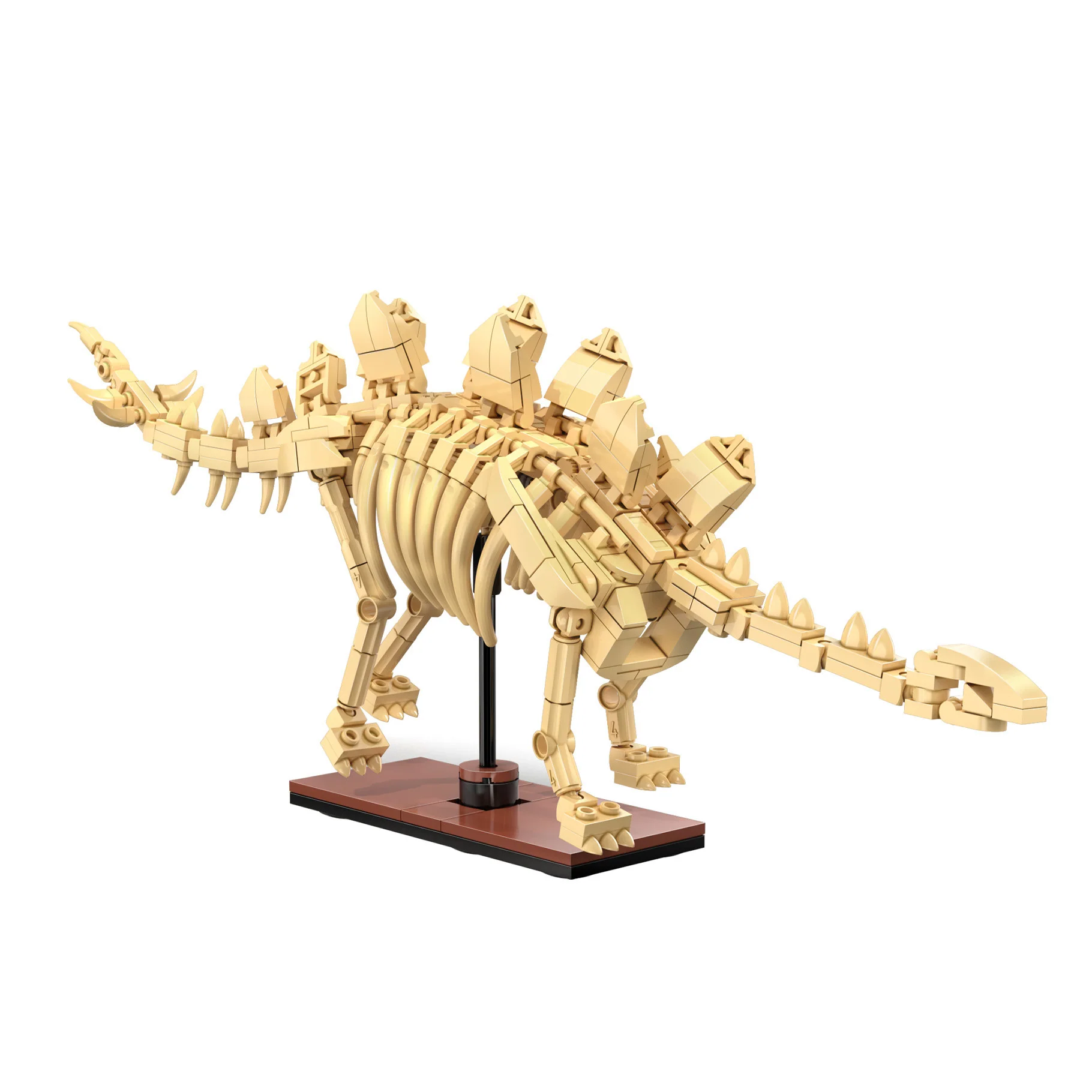 C59015W Tray of 3 Dinosaur Eggs with Stegosaurus, Triceratops & Velociraptor - Image 2