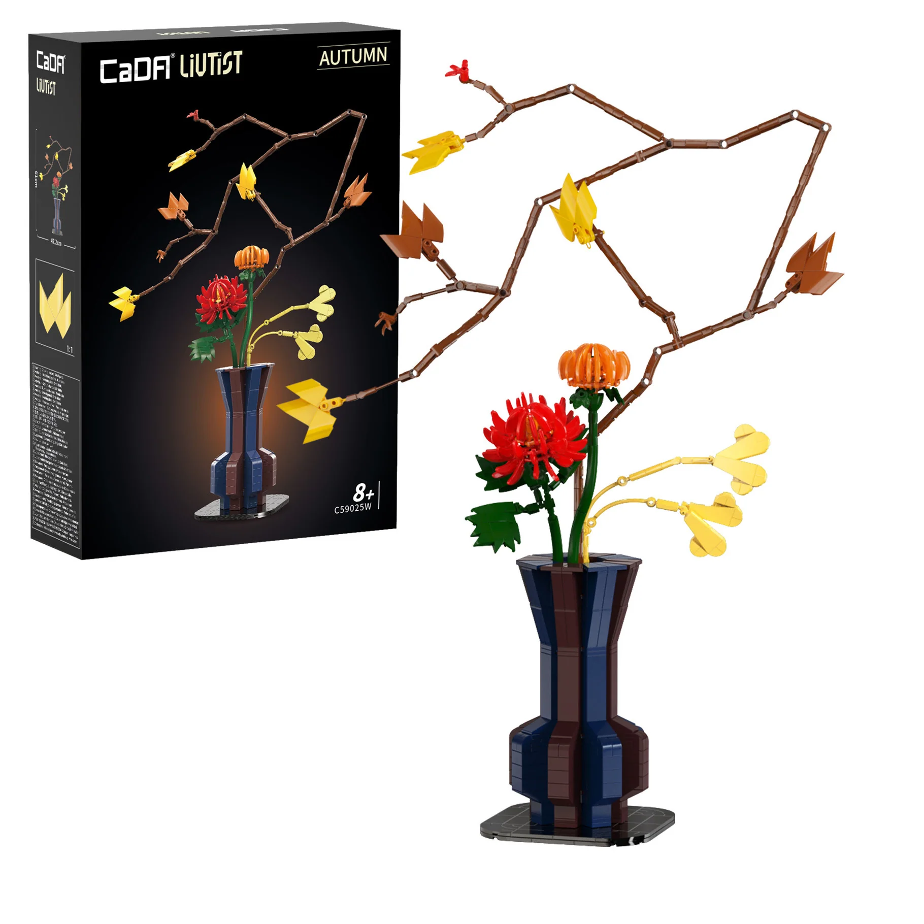 C59025W Oriental Floral Art: Autumn - 795 pcs