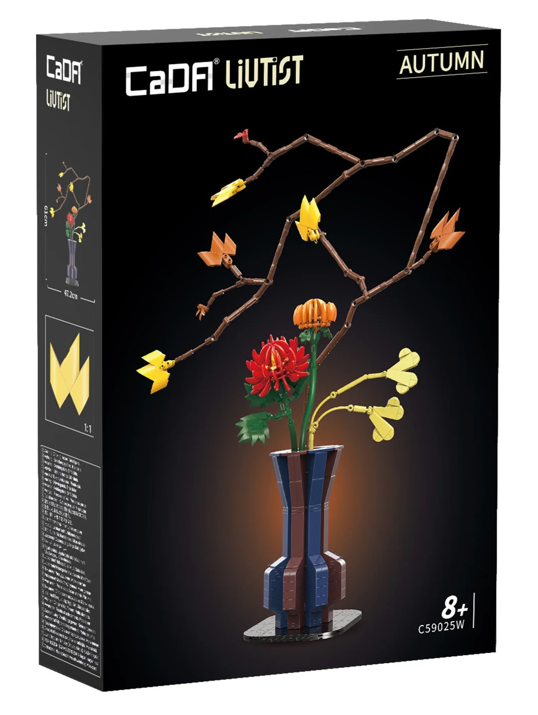 C59025W Oriental Floral Art: Autumn - 795 pcs - Image 3