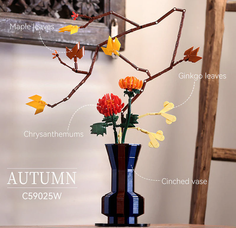 C59025W Oriental Floral Art: Autumn - 795 pcs - Image 4