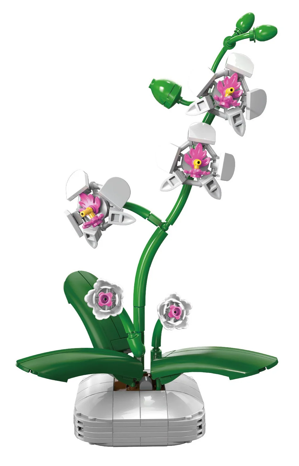 C59028W Orchid Building Block Planter - 237 pcs - Image 2