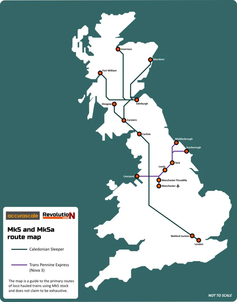 Caledonian Sleeper Mark 5 Lowlander pack 4: Edinburgh part 2 4-car pack - Image 7