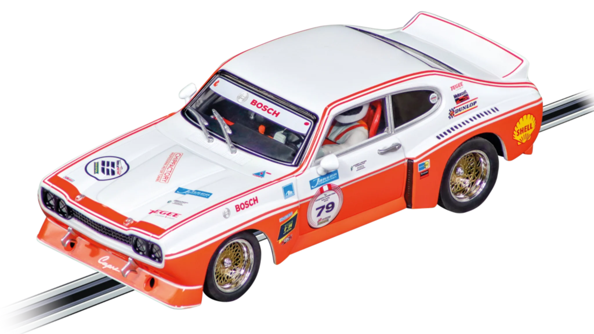 Carrera Digital 132 Ford Capri RS 3100 Gr.2 'No.79' Salzburgring