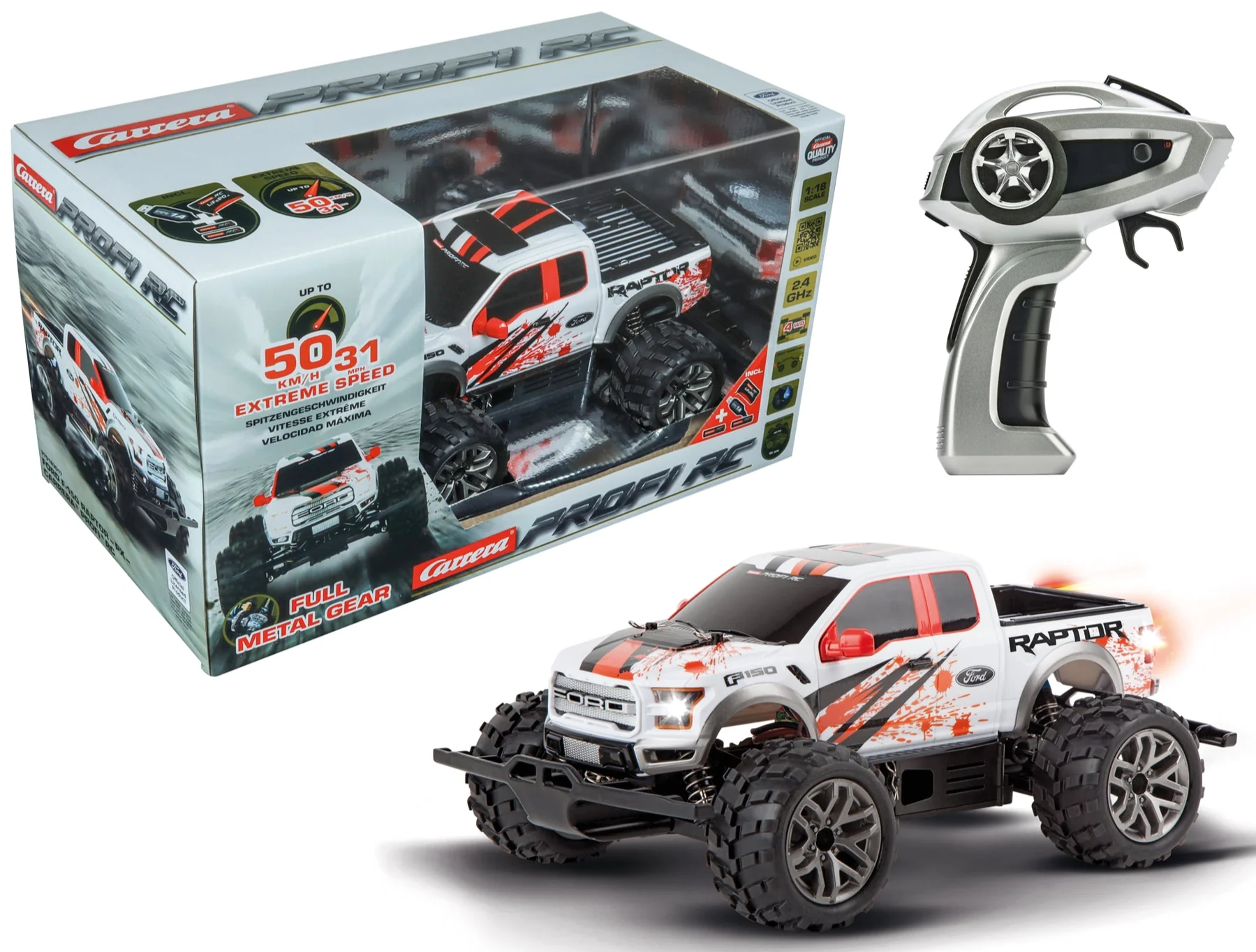 370183017 RC Ford F-150 Raptor -PX- Carrera® Profi® RC - Image 2