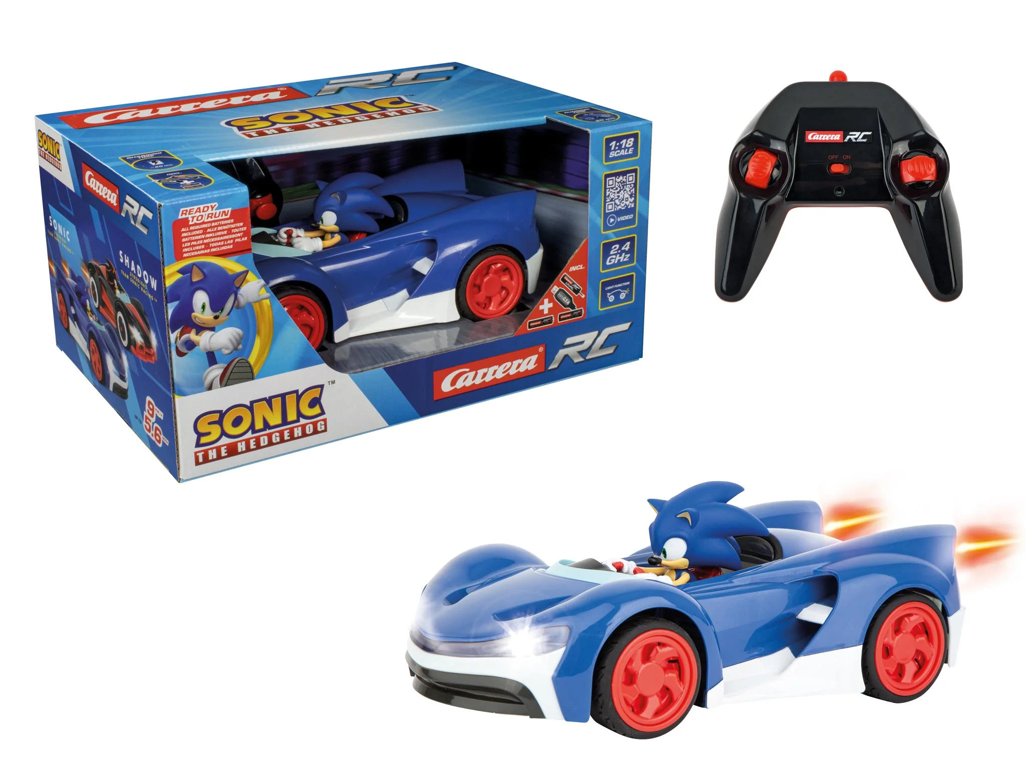 370201061 Carrera RC Team Sonic Racing™ - Sonic 2.4GHz