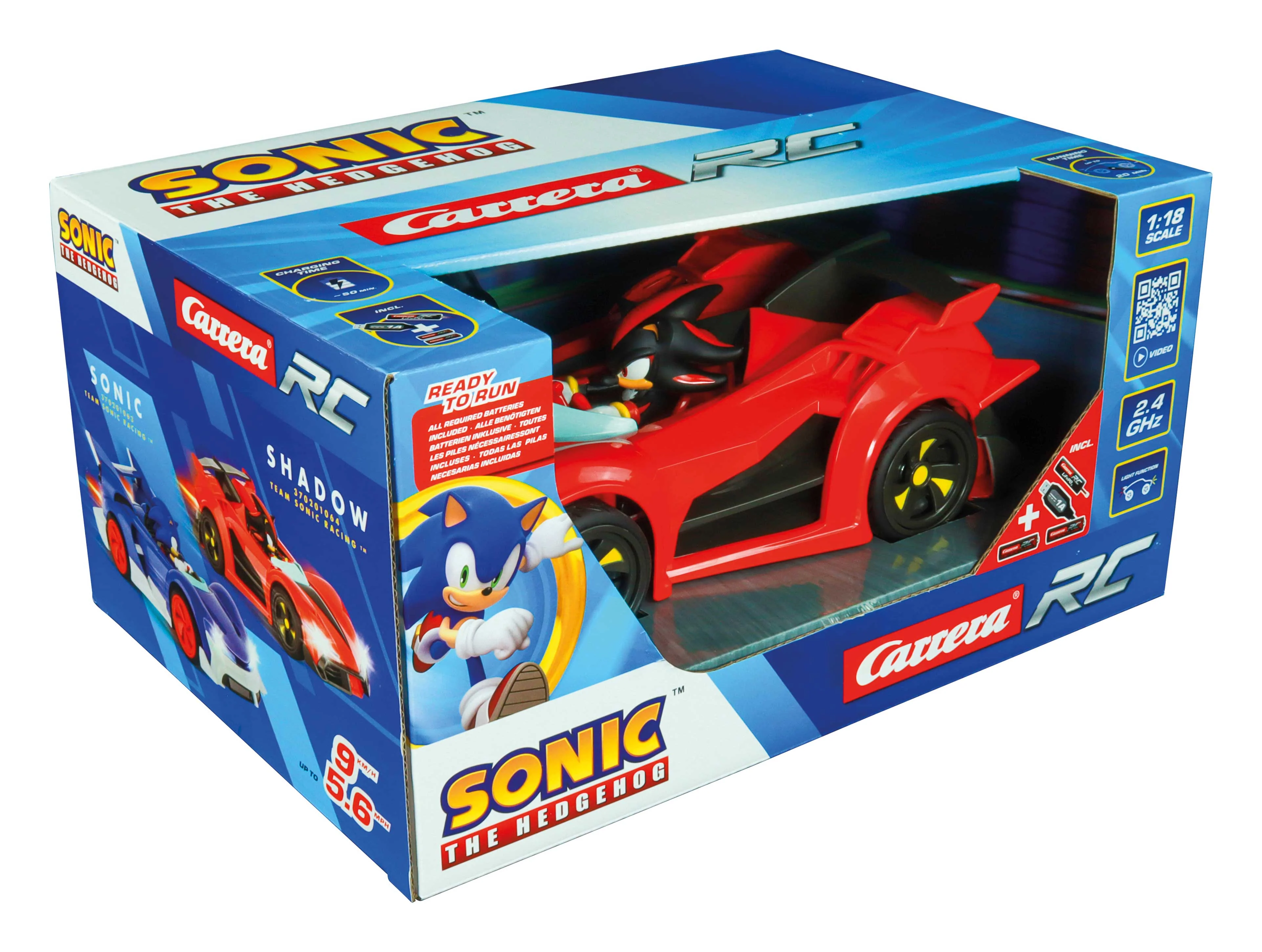 370201064 Carrera RC Sonic the Hedgehog™ - Team Sonic Racing, Shadow - Performance Version - Image 8