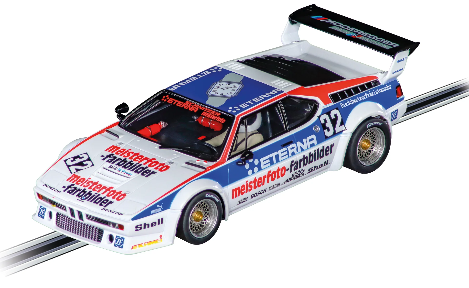 20032079 Carrera Digital 132 BMW M1 Procar "Moderegger Race and Classics, No.32"