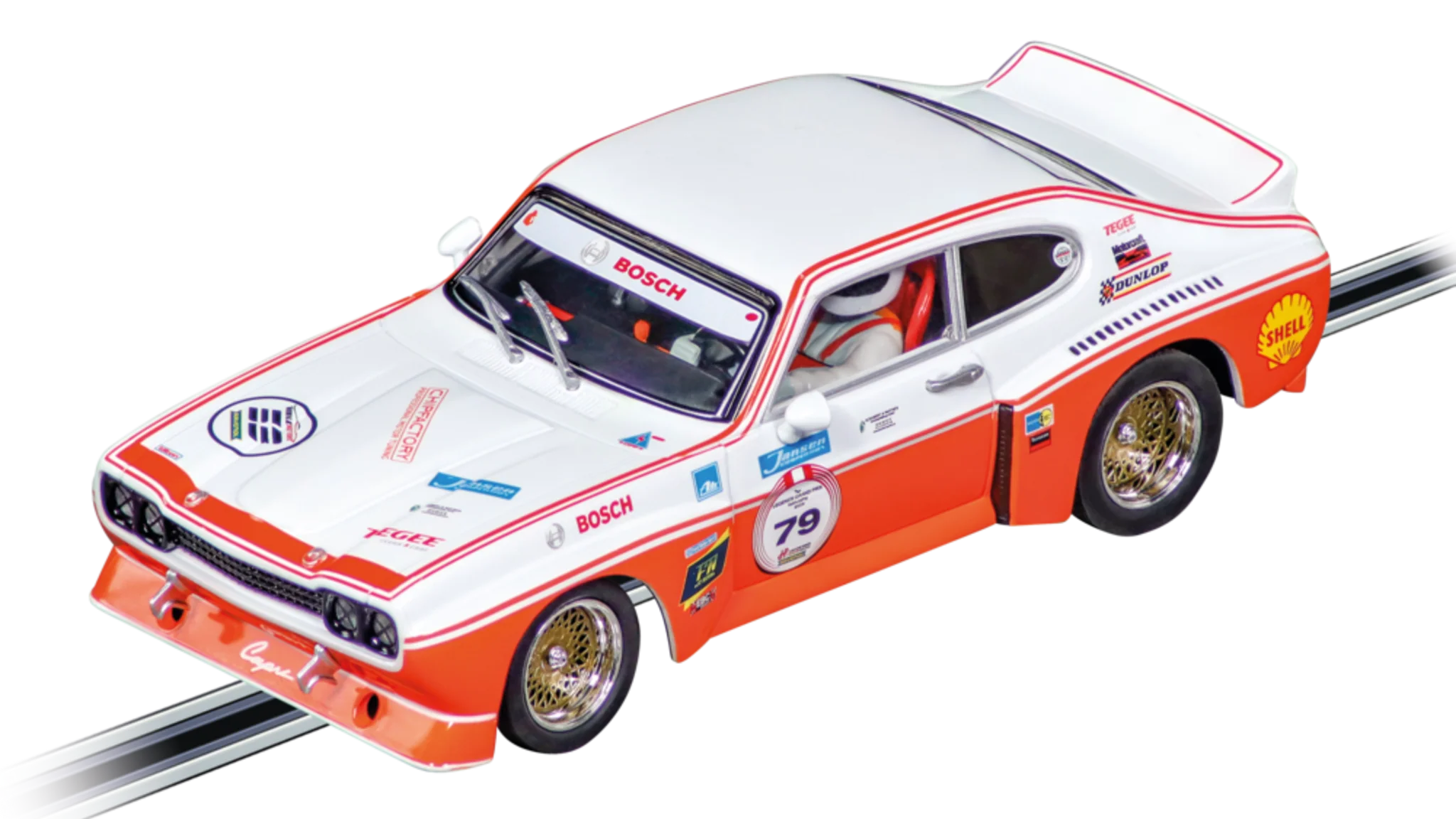 Carrera Evolution Ford Capri RS 3100 Gr.2 'No.79' Salzburgring