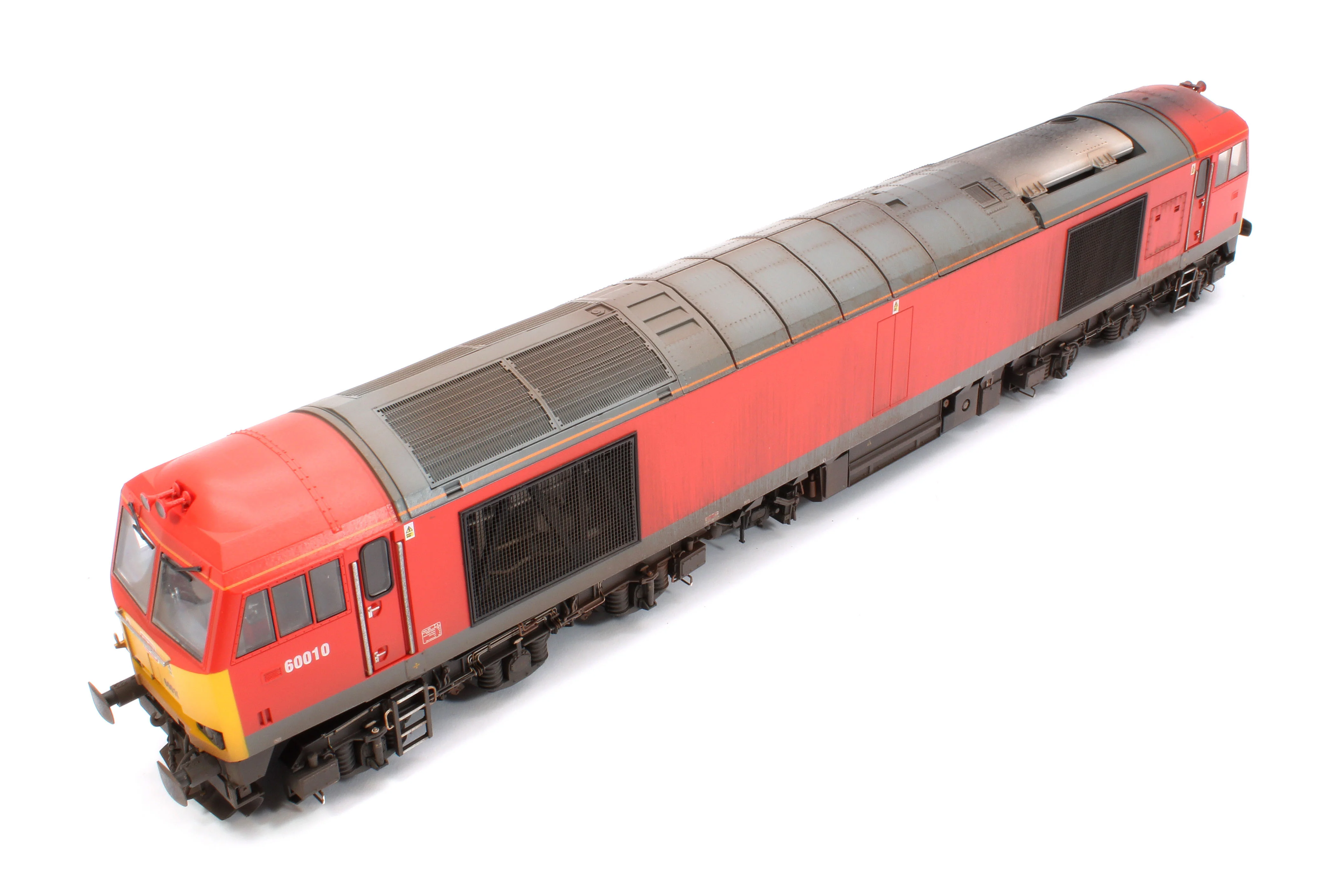 CM-60010-DBW Highly Detailed Premium Weathered Class 60 010 Debranded DB Cargo UK Diesel Electric Locomotive - Image 10