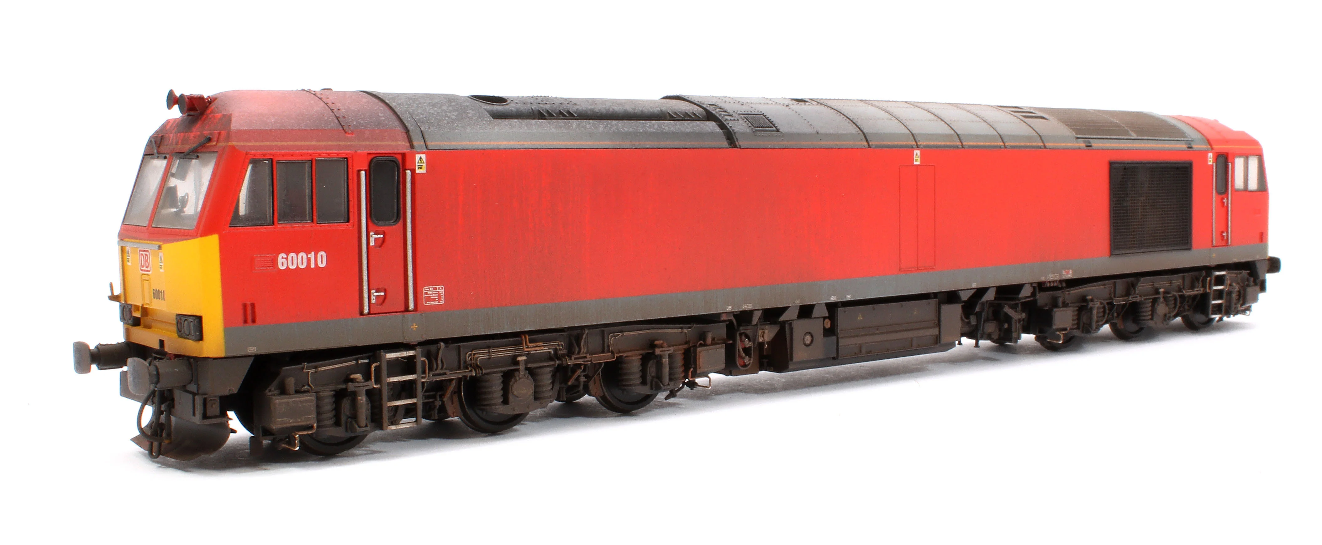 CM-60010-DBW Highly Detailed Premium Weathered Class 60 010 Debranded DB Cargo UK Diesel Electric Locomotive - Image 3